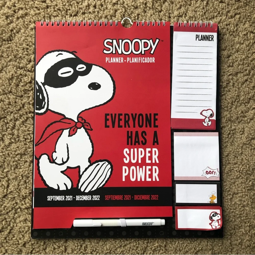 NWT 2022 Snoopy Planner